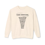 UNISEX FREE MEDICINE CREWNECK