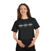 WOMEN'S GERMS SAVE LIVES CROPPED TEE