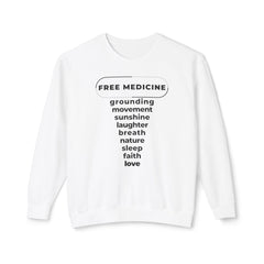UNISEX FREE MEDICINE CREWNECK