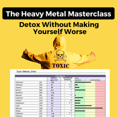 Heavy Metals Masterclass: How to Detox without Making Yourself Worse